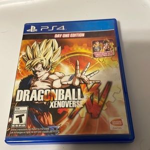 PS4 dragonball xenoverse XV “day one edition” pre-owned